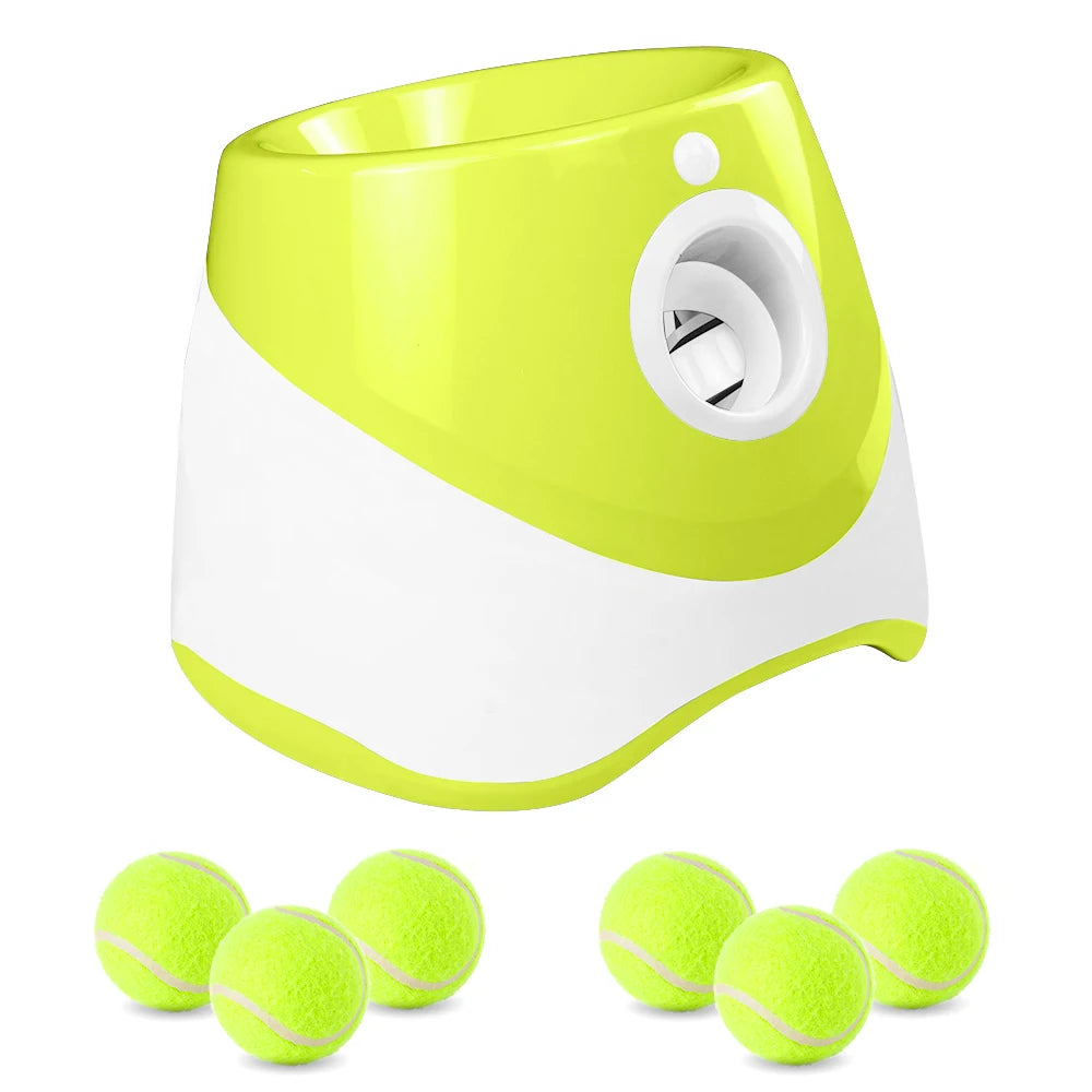 PlayPaws™ Automatic Ball Launcher | Interactive Dog Exercise & Smart Fetch Machine
