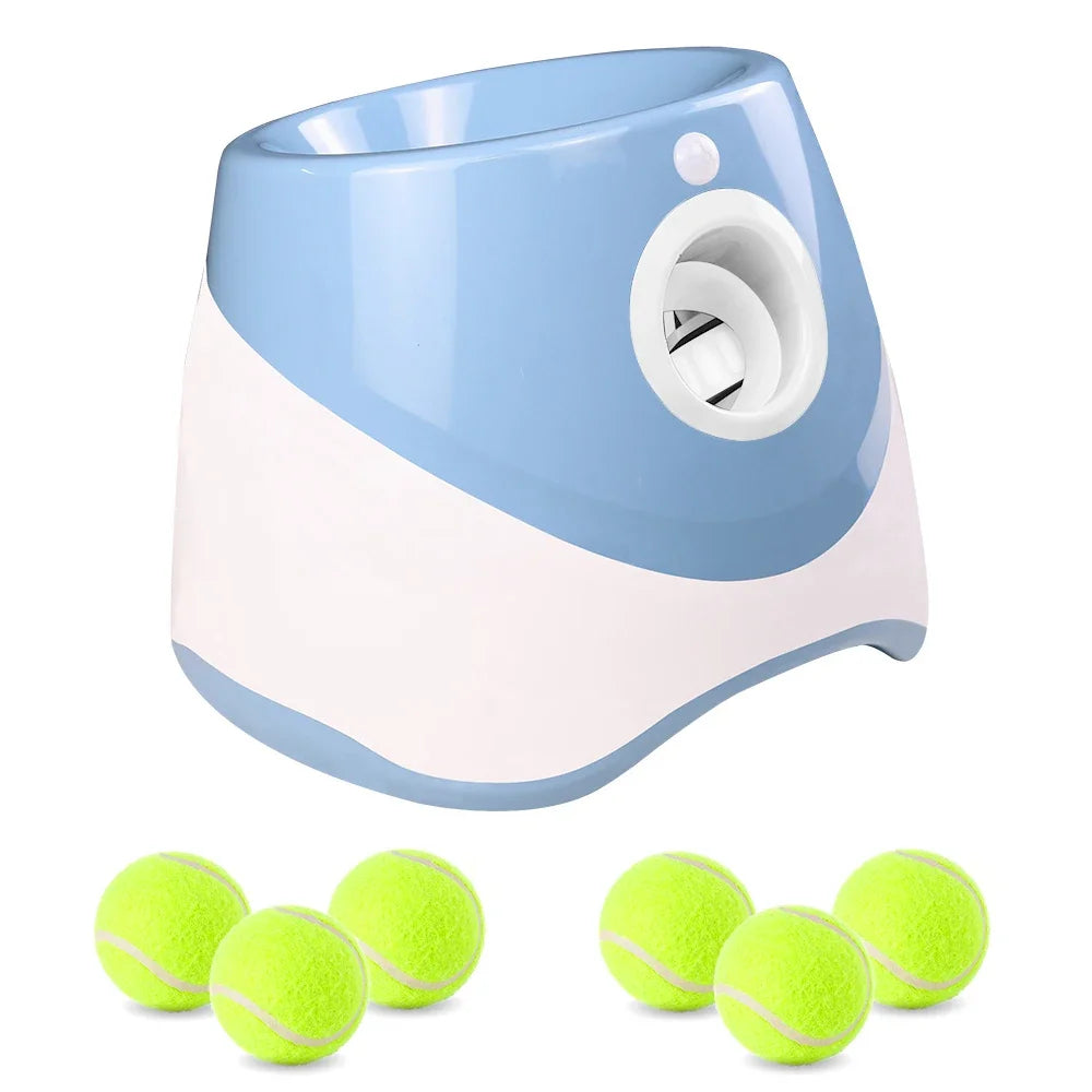 PlayPaws™ Automatic Ball Launcher | Interactive Dog Exercise & Smart Fetch Machine