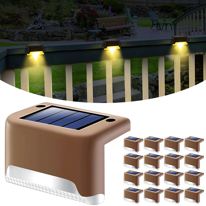 SolarGlow™ Solar Powered LED Step Lights | Outdoor Safety & Landscape Lighting