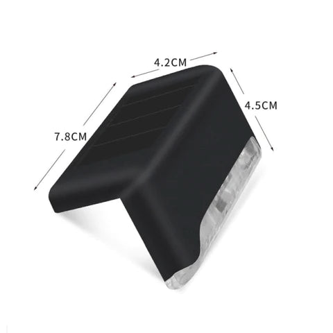 SolarGlow™ Solar Powered LED Step Lights | Outdoor Safety & Landscape Lighting